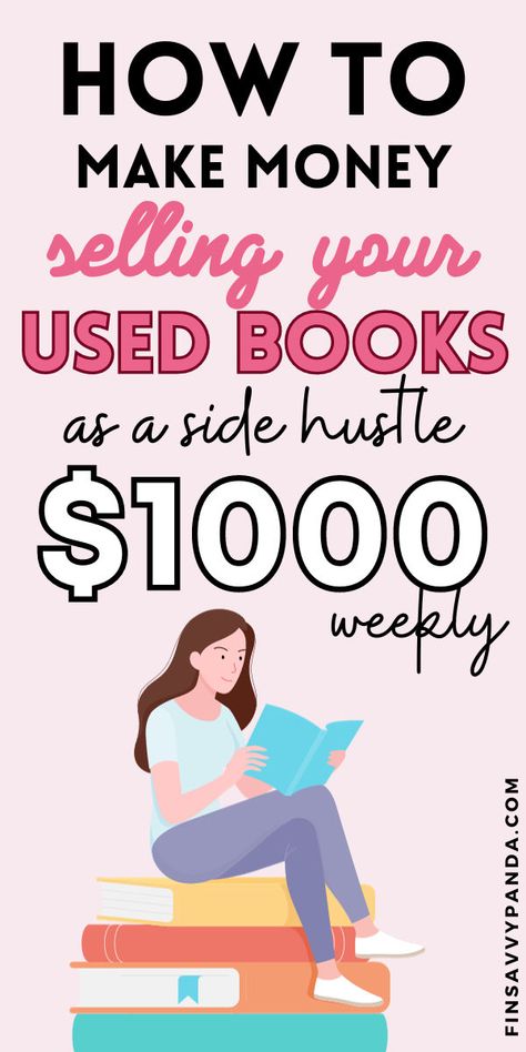 Book lovers, rejoice! Discover the best places to sell used books and turn your literary treasures into a profitable side hustle at home. Perfect for women looking to make extra money, our guide reveals the most effective ways to get money for your beloved reads. From online platforms to local bookstores, start turning your pages into cash today. Let your book collection fuel your financial goals! Selling Used Books, Sell Used Books, Comic Book Collection, Where To Sell, Ways To Get Money, Get Money, Money Making Jobs, Extra Money Online, Make Extra Money