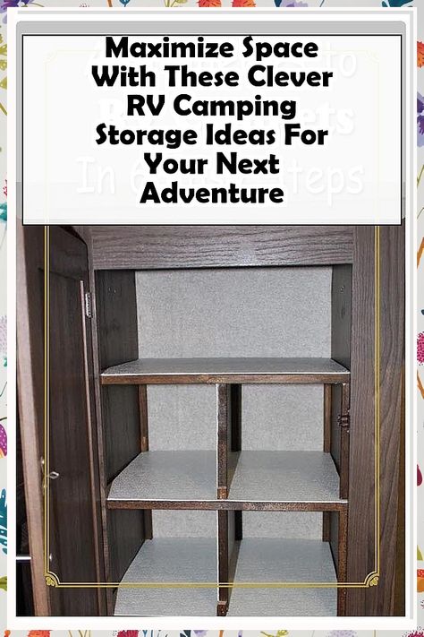 Discover innovative RV camping storage ideas that will transform your travel experience! Our guide features clever solutions to maximize space, ensuring you have everything you need for your next adventure. From multifunctional furniture to creative organization hacks, these tips will help you keep your RV tidy and efficient. Say goodbye to clutter and hello to a more enjoyable journey with these essential storage strategies! Ice Castle Fish House Storage Ideas, Camper Closet Organization, Camper Clothes Storage Ideas, Rv Clothes Storage, Rv Closet Storage Ideas, Rv Camping Food Ideas, Ice Castle Fish House, Trailer Storage Ideas, Camping Storage Ideas