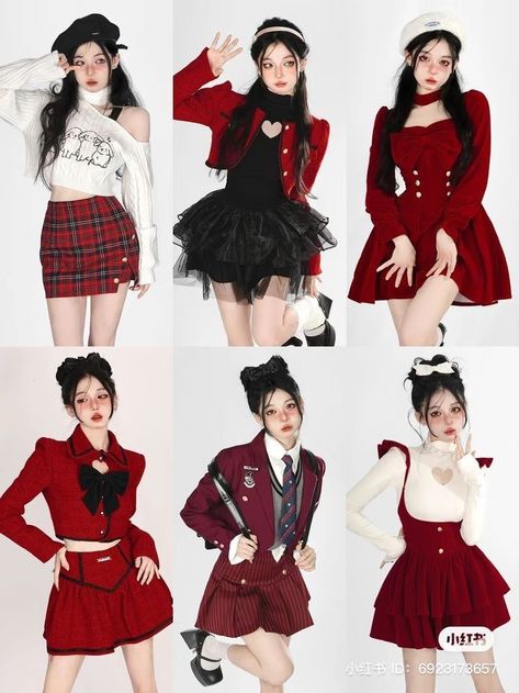 Glamorous Outfits Classy, Cute Kpop Outfits, Kpop Idol Fashion, Douyin Fashion, Kpop Comeback, Estilo Harajuku, Idol Fashion, Cute Pose, Anime School