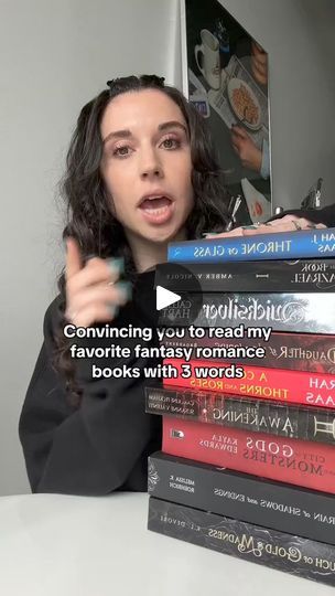 19K views · 351 reactions | Convincing you to read my favorite fantasy romance books with 3 words as a CERTIFIED YAPPER. #fantasyromancebooks #romantasy #BookTok #romantasybooks #bridealihazelwood #zodiacacademyseries #powerlesslaurenroberts #darkromancereads #darkromancerecs #popularbooks | Mariannasreads | Mariannasreads · Original audio Romantasy Books To Read, Romantasy Book Aesthetic, Romantasy Book Recommendations, Dark Fantasy Novels, Romantasy Book, Fantasy Reads, Fantasy Romance Books, Reading Aesthetic, Aesthetic Books