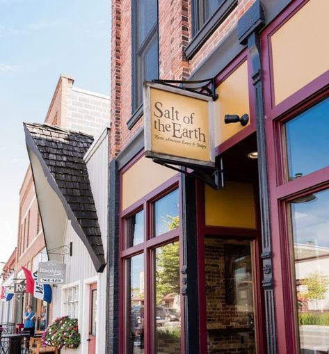 1. Salt of the Earth (Address: 114 East Main Street, Fennville, MI 49408) Fennville Michigan, Michigan Restaurants, Farm To Table Restaurant, Suttons Bay, Table Restaurant, Salt Of The Earth, Rv Ideas, Farm To Table, Old Farm Houses