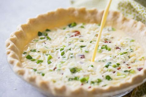 Dinner Quiche Recipes, Easter Breakfast Brunch, Ham And Spinach Quiche, Sausage Quiche Recipes, Basic Quiche Recipe, Broccoli Quiche Recipes, Broccoli Sausage, Sausage Quiche, Quiche Lorraine Recipe