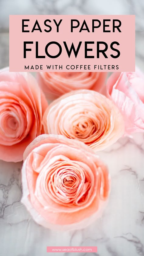 Flowers Made With Crepe Paper, Diy Paper Centerpieces For Party, Cheesecloth Flowers Diy, Cricut Wedding Flowers, Flowers Made Of Tissue Paper, Fold Paper Flowers Easy, Tissue Paper Flowers Centerpiece, Diy Elegant Party Decorations, Cray Paper Flowers Diy