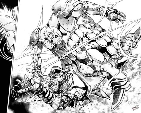 #JoJo'sBizarreAdventure #JOJO #StellBallRun #SBR #Manga #Anime Tusk Act 4, Jojo Panels, Manga Art Anime, Running Tattoo, Vagabond Manga, Arte Ninja, Johnny Joestar, Hirohiko Araki, Steel Ball Run