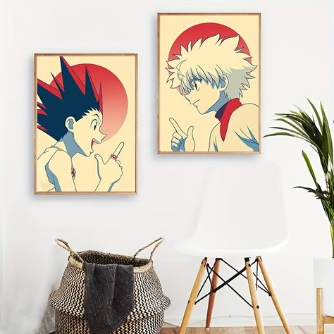 Check out this 2pcs anime wall art canvas painting vibrant cartoon posters and prints for living room decor unframed on Temu. Check out today's deals now. You may also like other Home & Kitchen products. Painting Anime, Manga Gift, Prints For Living Room, Light Wall Art, Anime Wall, Girly Wall Art, Anime Posters, Cartoon Posters, Art Canvas Painting