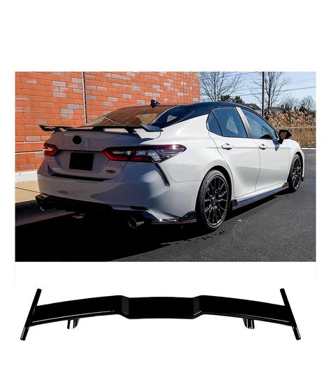 PAISEN 2018 2020 Toyota Highkick Spoiler Car Mods Exterior, Blacked Out Toyota Camry, Camry 2012 Modified, Matte Black Toyota Camry, Spoilers Car, 2000 Toyota Camry Modified, Spoiler Car, Widebody Toyota Camry, Car Spoiler