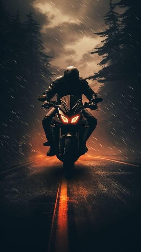 Motorbike Poster, Bike Rider Photography, Truly Aesthetic, Rider Photography, Duke Bike, Jet Fighter Pilot, Motorcycle Images, Creative Wall Painting, Bike Aesthetic