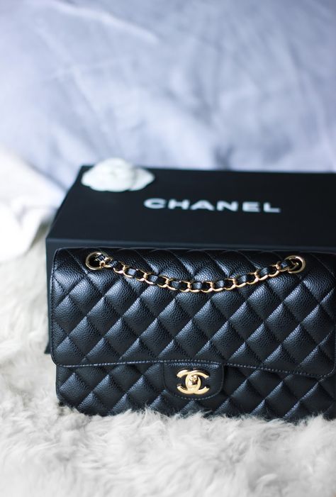 Chanel Classic Flap Caviar, Chanel Double Flap Bag, Chanel Bag Classic, Chanel Double Flap, Chanel Classic Flap Bag, Chanel Boutique, Chanel Flap Bag, Classic Flap Bag, Hello Hello