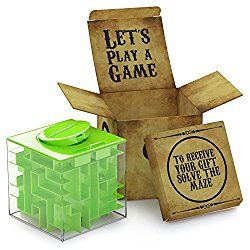 These silly, fun and useful stocking stuffers for teen boys will may their eyes light up like their still little. Money Puzzles, Graduation Money Gifts, Money Storage, Gift Cards Money, Prank Gifts, Creative Money Gifts, Maze Puzzles, Cash Gift, Cube Puzzle