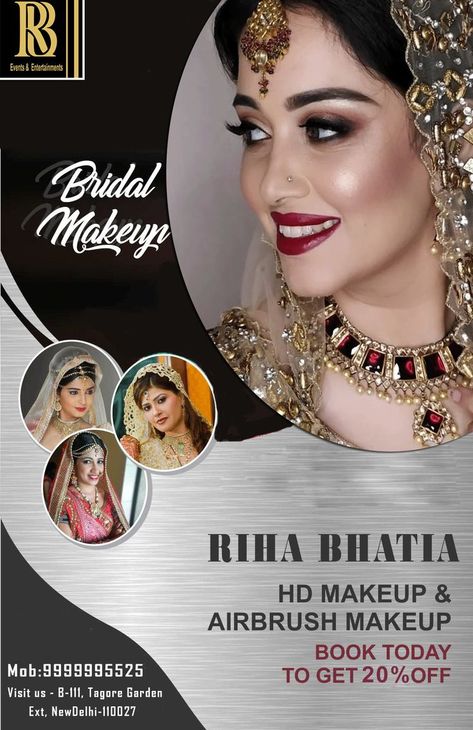 Makeup Poster Design Graphics Make Up, Makeup Artist Banner Design, Makeup Artist Banner, Makeup Artist Poster, Parlour Makeup, Beauty Parlour Makeup, Makeup Artist Marketing, Makeup Artist Business Cards Design, Makeup Artist Logo Design