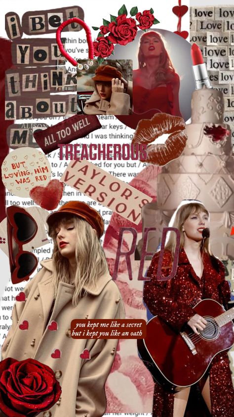 #red #taylorswift #wallpaper #alltowell #taylorswiftmadered Taylor Swift Red Songs, Taylor Swift Red Album, Red Song, Red Journal, Loving Him Was Red, Wallpaper Red, Estilo Taylor Swift, Swift Photo, All About Taylor Swift