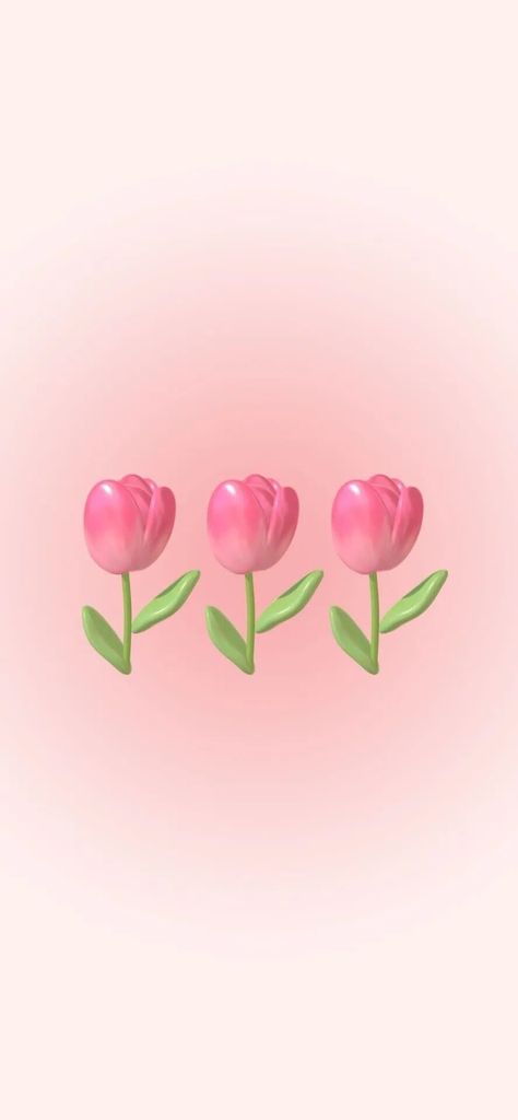 Cute Tulips Wallpaper Cartoon, Wallpaper Backgrounds Tulips, Tulipanes Aesthetic Wallpaper, Science Doodles, Rabbit Wallpaper, Tulip Colors, Girl Iphone Wallpaper, Love Pink Wallpaper, Future Wallpaper