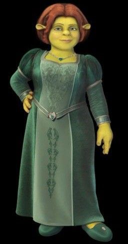 Shrek Painting, Princess Fiona Shrek, Shrek Dress, Fiona From Shrek, Fiona Costume, Shrek Fiona, Shrek Birthday, Shrek Cake, Fiona Shrek