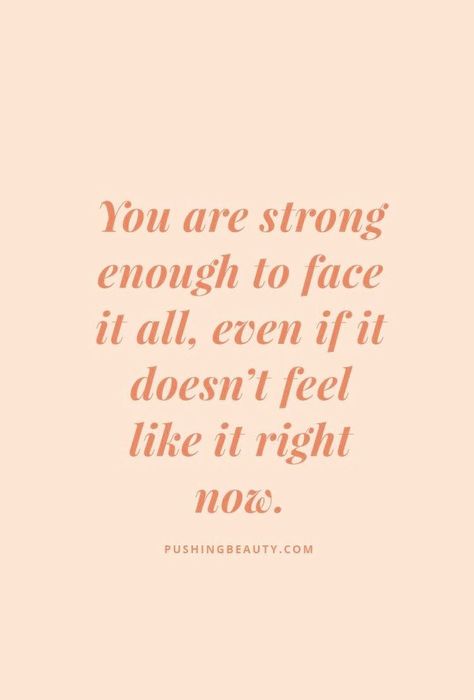 You are strong enough Positive Quotes For Life Encouragement, Citation Force, Trendy Quotes, You Are Strong, New Quotes, Self Love Quotes, Quotes About Strength, A Quote, Daily Quotes