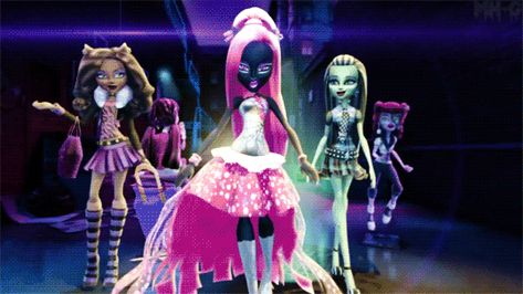 Monster High Gif, My Monster, Monster High Pictures, Catty Noir, Monster High Art, Monster High Characters, Bee And Puppycat, Banner Gif, High Art