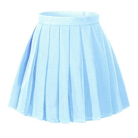 Mini Skater Skirt, High Waisted Pleated Skirt, Girls Dress Up, Skirt Mini, Halloween Cookies, Plaid Skirt, Blue Skirt, Edgy Outfits, Tennis Skirt