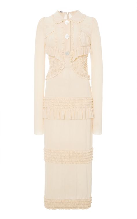 Miu Miu Dress Haute Couture, Luxury Miu Miu Dresses For Women, Chic Summer Miu Miu Dresses, Elegant Miu Miu Summer Dress, Luxury Fitted Miu Miu Dresses, Miu Miu Sleeveless Spring Dresses, Miu Miu Fashion, Miu Miu Dress, Minimal Accessories