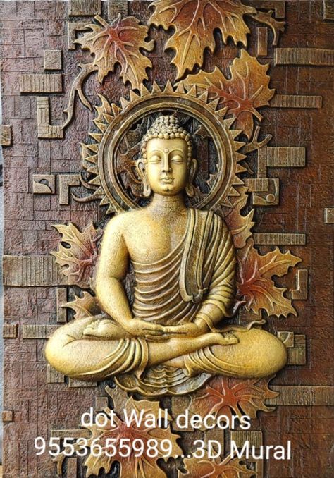 Buddha Clay Mural Art, Buddha Wall Mural, Budha Art, Buddha Wall Decor, 3d Relief Art, Buddha Home Decor, 3d Wall Sculpture, Mural Art Design, Buddha Art Drawing