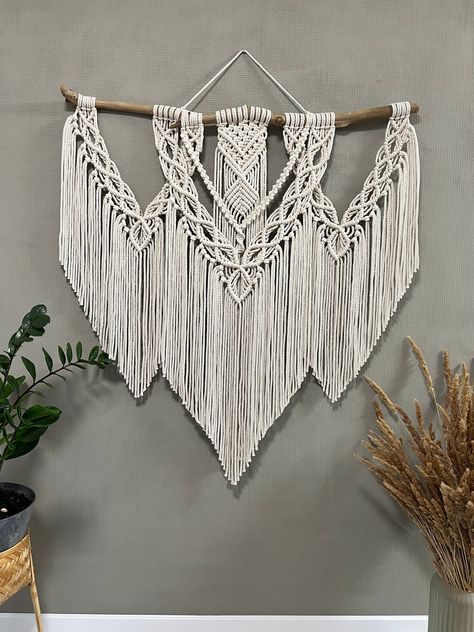 Mural Macrame, Macrame Mural, Macrame Wall Hanging Decor, Gift Macrame, Wall Macrame, Macrame Wall Hanging Large, Macrame Headboard, Macrame Backdrop, Macrame Wall Hanging Diy