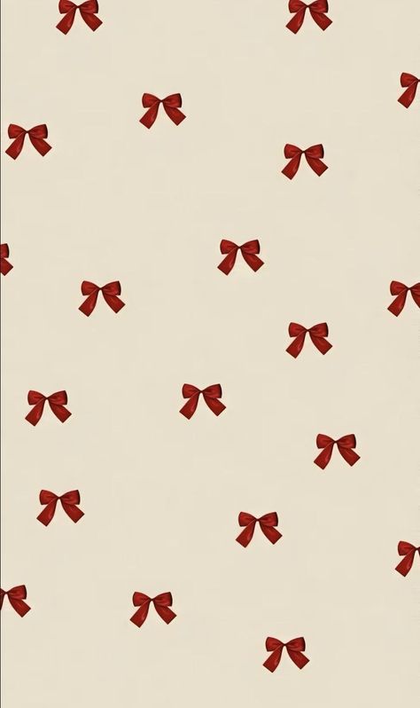 Red Black White Background, Christmas Red And White Aesthetic, Food Aesthetically Wallpaper, Red Bow Wallpaper Iphone, Red Fall Background, Red Christmas Asthetics, Navy And Red Aesthetic, Christmas Bow Pattern, Red Bows Wallpapers