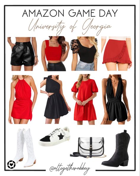 College Gameday Outfits Texas Tech, Uga Outfits Women, Georgia Gameday Outfit Winter, Georgia Bulldog Outfits Woman, Uga Outfits Game Day, Georgia Game Outfits, Ga Bulldogs Game Day Outfit, Georgia Bulldogs Game Day Outfit, University Of Georgia Game Day Outfit