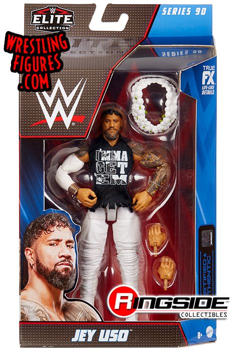 Jey Uso - WWE Elite 90 WWE Toy Wrestling Action Figure Wwe Jey Uso, Wwe Toys, Wwe Figures, Steelers Girl, Wwe Action Figures, Monday Night Raw, Wwe Elite, Wwe Legends, Triple H