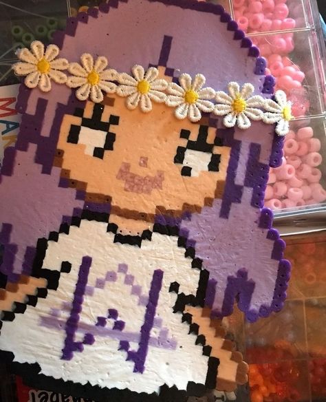 I don't know who made this Alison Wonderland perler, but huge props to them and their skills. I love the liddo headband too! 🌼🌼🌼⁠  .⁠  .⁠  .⁠  #ravernation #ravernationshop #rave #edm #edmlifestyle #edc #edclv #ultra #ravehumor #edmhumor #edmaddict #raveaddict #edmfestival #edmmusic #ravefam #ravetothegrave #ravebooty #edc2019 #edclasvegas #ravers #edmfamily #eatsleepraverepeat #edmgirls #edmlife #plur #plurvibes #raveoutfit #edmnation #plurlife Dj Perler, Rave Bae, Kandi Perler, Eat Sleep Rave Repeat, Rave Kandi, Alison Wonderland, Edm Dj, Candy Ideas, Edc Las Vegas