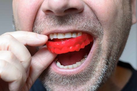 Teeth Grinding: The Dangers, Causes, and Solutions — Anne Cohen Writes Sports Mouthguards, Teeth Clenching, Dental Mouthguards, Mouth Guard Sports, Mouth Guards, Neck Injury, Tooth Extraction, Grinding Teeth, Mouth Guard