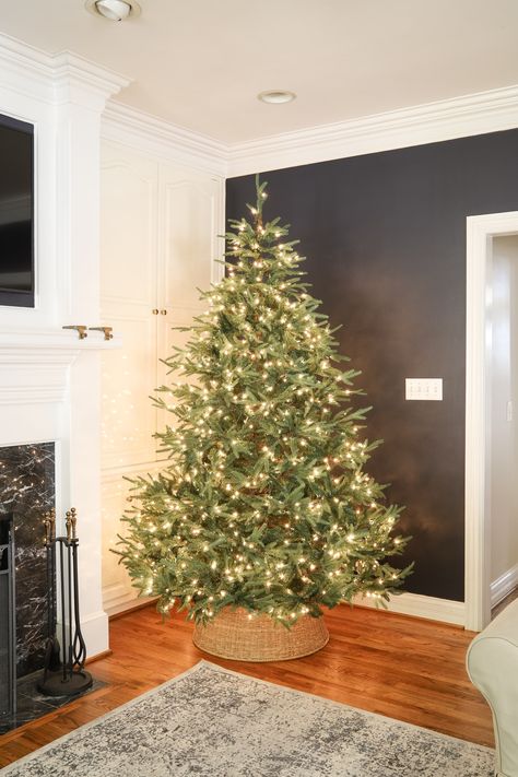 Twig Christmas Tree, Best Artificial Christmas Trees, Faux Christmas Trees, Frasier Fir, Artificial Christmas Trees, Christmas Vibe, Christmas Decoration Ideas, Ideas For Living Room, Real Christmas Tree