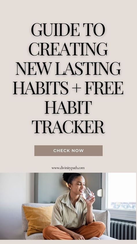 Want to create habits that truly last? Check out this step-by-step guide complete with a FREE habit tracker to help you stay consistent and motivated! How To Build A Habit, Free Habit Tracker, Creating Habits, Maxwell Maltz, Create Habits, Winter Date Ideas, Routine Ideas, Body Acceptance, Stay Consistent