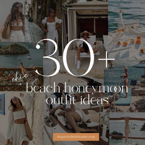 30+ Chic Honeymoon Outfit Ideas with Petal + Pup - Pretty Little Hustler Blog Honeymoon Outfit Ideas Beach, Tropical Honeymoon Outfits, Hawaii Honeymoon Outfits, Honey Moon Outfit, Honeymoon Outfits Tropical, Beach Honeymoon Outfits, Honeymoon Outfit Ideas, Aruba Honeymoon, Honeymoon Swimsuit