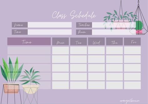 FREE!!!! Class Schedule Template for you. For PDF File, you can download it from my Home. :D FRE… | Class schedule template, Study schedule template, Class schedule Class Schedule Template Aesthetic, Study Timetable Template, Timetable Design, Study Schedule Template, Class Schedule Template, Timetable Ideas, Class Timetable, Timetable Template, Table Template