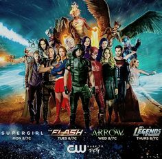 Heroes Join Forces ~ MY BODY IS READY FOR THE BIG CROSSOVER ~ SUPERGIRL ※ THE FLASH ※ ARROW ※ LEGENDS OF TOMORROW ※ SUPERMAN Supergirl The Flash, Arrow Cast, Superhero Shows, Dc Tv Shows, Legends Of Tomorrow, Dc Legends, Cw Dc, Supergirl Dc, Felicity Smoak