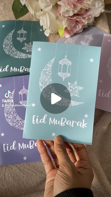 Barakah Bundle Box on Instagram: "Fave colour ❤️✨ #eidcards #eidgreetingscards #eidmubarakcards #eidmubarak #eidcollection #ramadankareem" Instagram