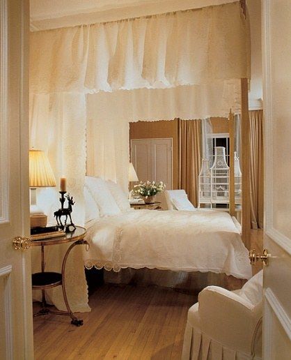 Great Design - 1980s Photos | Architectural Digest 1980s Photos, Bed Drapes, Canopy Bedroom, Dreamy Room, Canopy Bed, Great Design, Room Inspiration Bedroom, Dream Bedroom, Architectural Digest