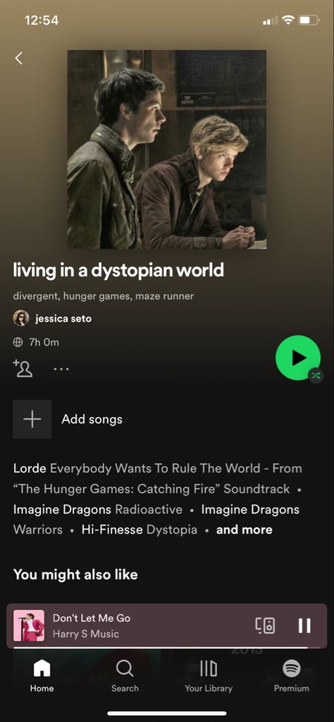 Maze Runner Playlist Songs, Hunger Games Pov, Dystopian Playlist, Maze Runner Playlist, Hunger Games Playlist, Hunger Games Song, Imagine Dragons Radioactive, Dystopian World, Movie Ideas