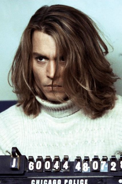 There was a time, especially in the early-to-mid-'90s, where if Johnny Depp was on the billing, then the movie was guaranteed to be good — even if it wasn’t necessarily financially successful.   Throughout much of his career, Johnny Depp made career choices that were damn near unimpeachable. Johnny Depp Long Hair, Man With Long Hair, Hipster Haircut, Don Pedro, Men's Long Hairstyles, Grow Long Hair, Corte De Cabelo Masculino, Inspirational Celebrities, Long Hair Styles Men