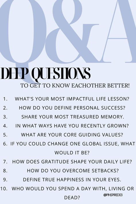 #DeepQuestions, #GetToKnowMe, #ConversationStarters, #RealTalk, #MeaningfulConnections, #OpenUp, #DiscoverTogether, #SoulfulTalk, #HeartToHeart, #MindfulCommunication, #ShareYourStory, #AuthenticConnections, #Vulnerability, #LifeReflections, #KnowYourself, #PersonalInsights, #InnerThoughts, #JourneyOfSelf, #ReflectAndConnect, #DeeperConnections questions for couples to reconnect hot seat questions deep conversation starters emotional intimacy deep questions to ask friends Deep Thought Questions, Hot Seat Questions For Couples, Deep Questions To Ask Friends, Relationship Building Questions, Questions To Ask Friends, Hot Seat Questions, Intimate Questions For Couples, Couple Therapy, Mindful Communication