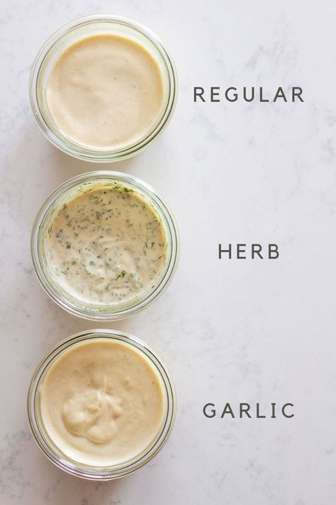 Homemade Mayonnaise Recipe 3 Ways. Regular Mayonnaise, Herb Mayonnaise, and Roasted Garlic Mayonnaise. Mayonaise Recipe Blender, Emulsion Blender Recipes, Herb Mayonnaise Recipe, Immersion Blender Recipes, Emulsion Blender, Homemade Mayonnaise Recipe, Keto Diet Foods, How To Make Mayonnaise, Homemade Mayo