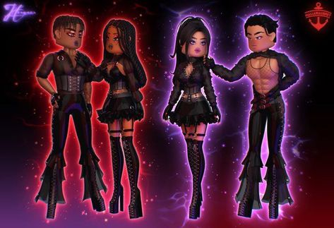 Opposites Attract Set Royale High, Rh Concept Sets, Gothicutie Royale High Set, Gothic Cutie Set Royale High, Royale High Swan Set, Royal High Female Outfits, Royale High Matching Outfits Couple, Royal High Concepts Sets, Royale High Couple Outfits