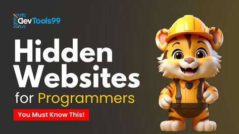 Hey Coders! Looking for some secret resources? Discover hidden websites for programmers that offer invaluable tools, tutorials, and tips. Elevate your coding game with these lesser-known gems. Hidden Websites, Coding Games, Learn To Code, Web Development, Programming, Gems, Coding, Tools