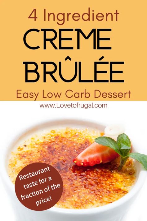 Keto Cream Brulee, Low Carb Creme Brulee, Keto Crème Brûlée, Creme Brulee Healthy, Keto Cream Brulee Recipe, Keto Creme Brulee Recipe, Carnivore Creme Brulee, Sugar Free Creme Brulee, Gluten Free Creme Brulee