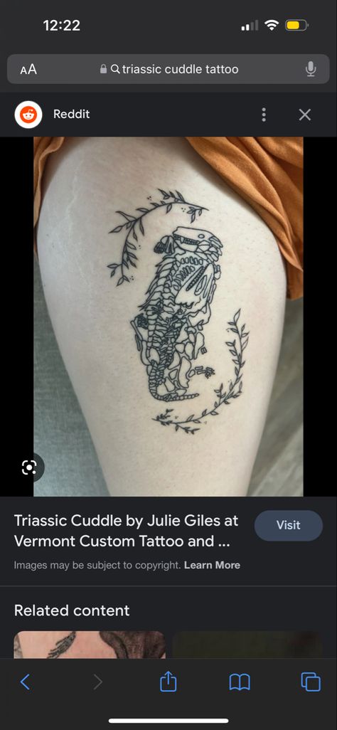 Triassic Cuddle, About Tattoo, Horror Music, Movie Genres, Custom Tattoo, Tattoo Inspo, Documentaries, I Hope, Tumblr