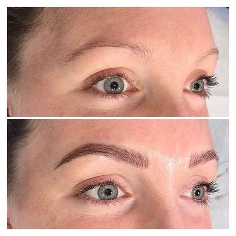 Tattoed Eyebrows, Cosmetic Tattoo Eyebrows, Permanent Eyebrow Tattoo, Mircoblading Eyebrows, Eyebrow Before And After, Eyebrow Stamp, Brow Tattoo, Tattoo Prices, Permanent Makeup Eyebrows