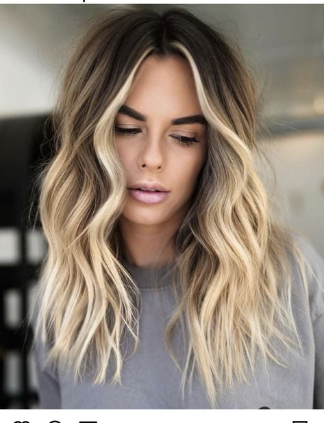 Accent Highlights Around Face, Shadow Root And Money Piece, Short Bob Blonde Balayage, Lived In Blonde Dark Roots, Past Shoulder Length Hair, Dirty Blonde Hair With Money Piece, Blonde Shadow Root With Money Piece, Jessie James Decker Hair, Straight Hairstyles Medium