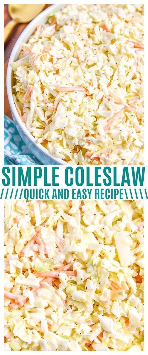 Sauce For Coleslaw, Coleslaw Dressing Recipe Easy, Slaw Dressing Recipe Mayo, Easy Coleslaw Recipe Simple, Simple Coleslaw Recipe, Simple Coleslaw, Easy Coleslaw Dressing, Easy Coleslaw Recipe, The Best Coleslaw