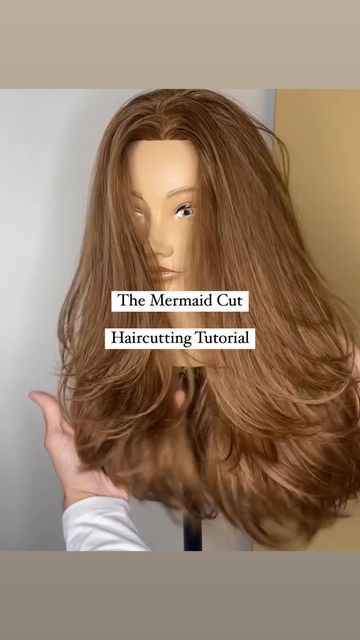 Layering Long Hair Face Framing, Long Hair Layered Vs One Length, Long U Layered Hair, What Are Round Layers, Haircut Tutorial Layered, The Mermaid Haircut, Multi Layers Haircut, Extreme Layers Long Hair, Haircut Without Losing Length