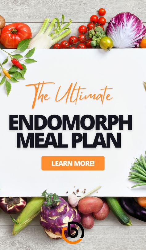 The perfect meal plan for endomorphs entails a balanced diet that contains low amounts of carbohydrates. In this endomorph diet plan, the primary foods to integrate into your diet are nuts and seeds, fruits, meat, vegetables, and oils. Diet Types Different, Endomorph Meal Prep, Diet For Endomorph Body Type, Meals For Endomorphs, Meso Endomorph Diet, Ectomorph Women Meal Plan, Endomorph Diet Plan Meals, Meso-endomorph Women Diet, Vshred Endomorph Diet Meal Plan