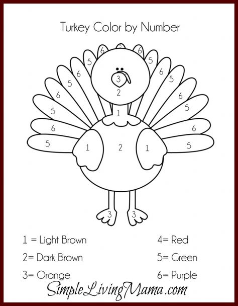 What do your kids do while you prepare the Thanksgiving meal? Here are a few simple activities that can help occupy your kiddos for a bit while you cook. There is an easy turkey color by number and links to a Thanksgiving coloring book, printable placemats, and emergent readers for your littlest ones who are just starting to read. All of these things are FREE! Thanksgiving Kindergarten, Thanksgiving School, Thanksgiving Activities For Kids, Thanksgiving Color, Thanksgiving Preschool, Thanksgiving Coloring Pages, Thanksgiving Crafts For Kids, Thanksgiving Theme, Free Thanksgiving