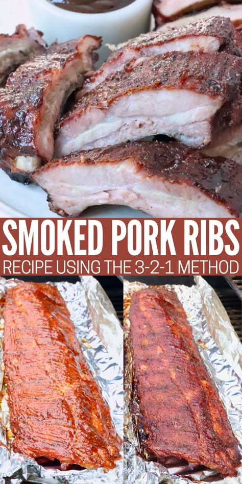 Pork Ribs Grilled, Smoked Pork Ribs, Grilled Meat Recipes, Pork Rib Recipes, Smoked Meat Recipes, Barbecue Ribs, Smoked Ribs, Ribs On Grill, Back Ribs